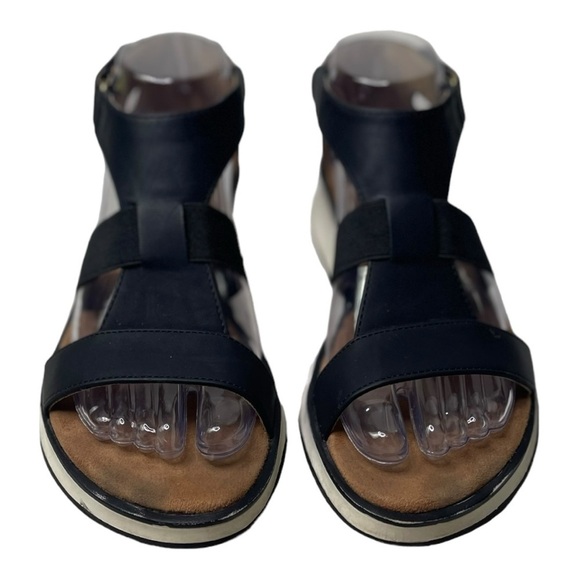 Adrienne Vittadini Women’s Mabelle Black Sport Sandals - Picture 2 of 9